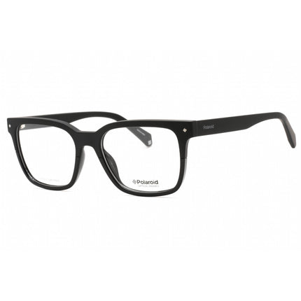 Polaroid Core Men's Eyeglasses - Black Plastic Rectangular Frame | Pld D 343 0807 00 ,