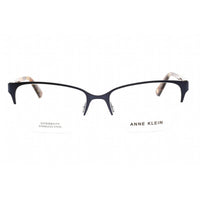 Anne Klein Men's Eyeglasses - Navy Rectangular Half Rim Plastic Frame | AK5083 414 ,