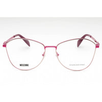 Moschino Women's Eyeglasses - Fuchsia Metal Butterfly Full Rim Frame | MOS520 MU1 ,