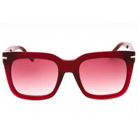 Hugo Boss Women's Sunglasses - Burgundy Plastic Square Frame | BOSS 1656/S 0LHF 3X ,