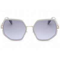 Marc Jacobs Women's Sunglasses - Violet Palladium Geometric Frame | MJ 1089/S 0AZV GB ,