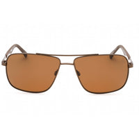 Timberland Men's Sunglasses - Dark Brown/Other Aviator Full Rim Frame | TB9107 50H ,