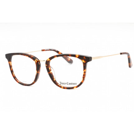 Juicy Couture Women's Eyeglasses - Havana Cat Eye Full Rim Frame | JU 219 0086 00 ,