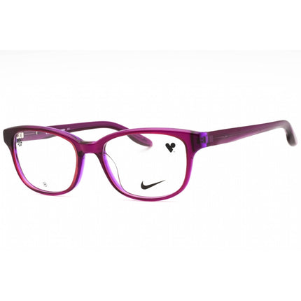 Nike Women's Eyeglasses - Crystal Violet Laminate Acetate Cat Eye | NIKE 7165 516 ,