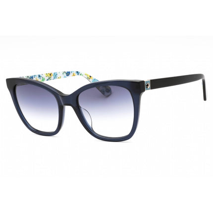 Kate Spade Women's Sunglasses - Blue Acetate Cat Eye Full Rim Frame | DESI/S 0PJP 9O ,
