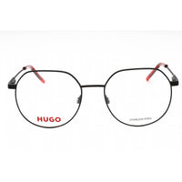 Hugo Men's Eyeglasses - Matte Black Round Frame Clear Demo Lens | HG 1179 0003 00 ,