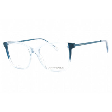 Banana Republic Women's Eyeglasses - Blue Crystal Cat Eye Frame | BR 209 0OXZ 00 ,