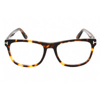 Tom Ford Unisex Eyeglasses - Havana/Other Plastic Square Full Rim Frame | FT5662-B 056 ,