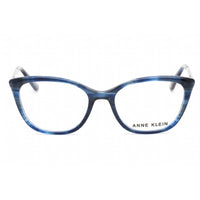 Anne Klein Women's Eyeglasses - Blue Horn Cat Eye Full Rim Frame, 53 mm | AK5084 400 ,