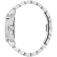 Bulova Men's Watch - Icon Quartz Grey Dial Silver Stainless Steel Bracelet | 96B417 ,
