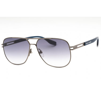 Marc Jacobs Men's Sunglasses - Dark Ruthenium Metal Aviator Frame | MARC 633/S 0KJ1 9O ,