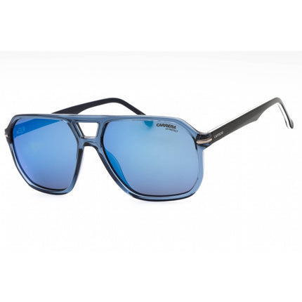 Carrera Men's Sunglasses - Blue Plastic Pilot Full Rim Frame | CARRERA 302/S 0PJP XT ,