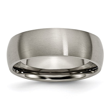 Titanium 7mm Brushed Band | TB158 ,