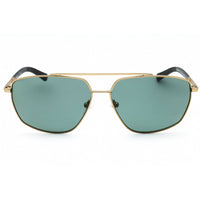 Harley Davidson Men's Sunglasses - Gold Metal Geometric Full Rim Frame | HD0978X 32R ,