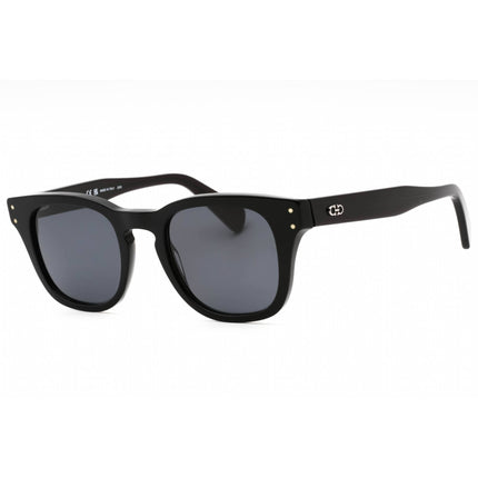 Salvatore Ferragamo Men's Sunglasses - Black Square Frame Grey Lens | SF1057S 001 ,
