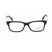Versace Men's Eyeglasses - Black Plastic Rectangular Full Rim Frame | VE3245 5238 ,