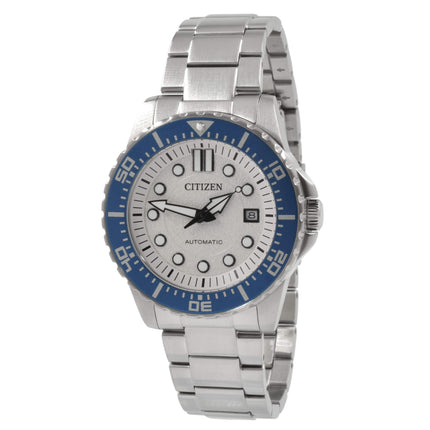 Citizen Men's Watch - Urban Mechanical White Dial Silver Tone Bracelet | NJ0171-81A ,