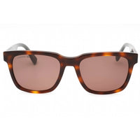 Lacoste Unisex Sunglasses - Havana Square Full Rim Frame Clear Demo Lens | L996S 214 ,