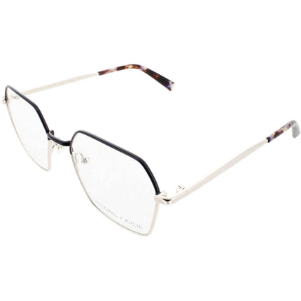 Kendall + Kylie Women's Eyeglasses - Blush Geometric Frame Demo Lens | KKO204 681 ,