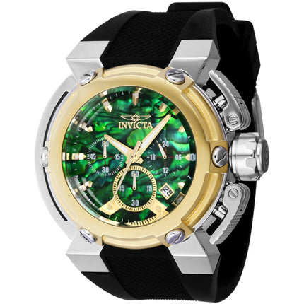 Invicta Men's Watch - Coalition Forces X-Wing Chrono Black Silicone Strap | 40062 ,