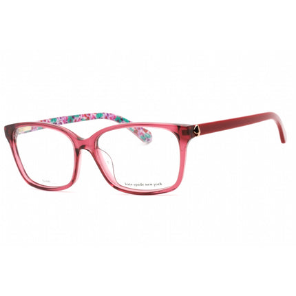 Kate Spade Women's Eyeglasses - Burgundy Plastic Rectangular Frame | MIRIAM/G 0LHF 00 ,