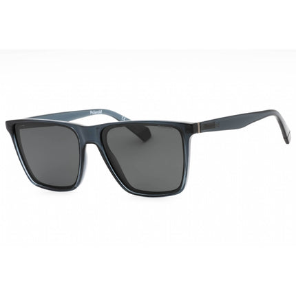 Polaroid Core Men's Sunglasses - Grey Square Frame Grey Lens | PLD 6141/S 0KB7 M9 ,