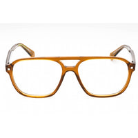 Polaroid Core Men's Eyeglasses - Brown Crystal Plastic Square Frame | PLD D444 YL3 ,