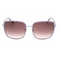 Guess Women's Sunglasses - Matte Violet Square Full Rim Frame Brown Lens | GU7846 82F ,