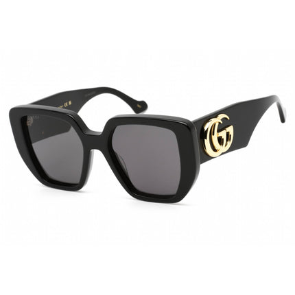 Gucci Women's Sunglasses - Black Butterfly Full Rim Frame Grey Lens | GG0956S 003 ,