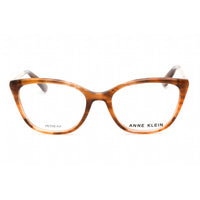 Anne Klein Women's Eyeglasses - Mocha Horn Cat Eye Full Rim Plastic Frame | AK5084 200 ,