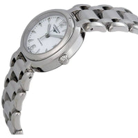 Longines Women's Watch - Primaluna Automatic White Dial Silver Bracelet | L81114166 ,