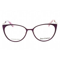 Juicy Couture Women's Eyeglasses - Matte Violet Metal Cat Eye Frame | JU 221 01JZ 00 ,