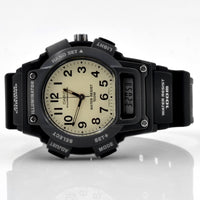 Casio Black Resin Case Black Band Watch | AQ-150W-7B ,