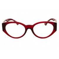 Versace Women's Eyeglasses - Bordeaux Transparent Full Rim Frame | 0VE3345 5430 ,