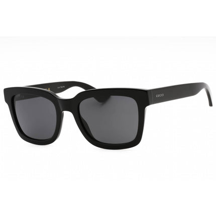 Gucci Men's Sunglasses - Black Acetate Full Rim Square Frame Smoke Lens | GG0001SN 001 ,