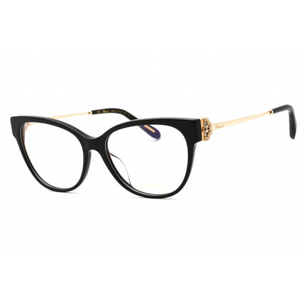 Chopard Women's Eyeglasses - Shiny Black Plastic Cat Eye Full Rim Frame | VCH325S 0700 ,
