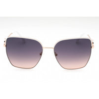 Guess Factory Women's Sunglasses - Shiny Rose Gold Metal Full Rim Frame | GF6183 28W ,