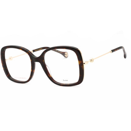 Carolina Herrera Women's Eyeglasses - Havana Plastic Butterfly Frame | CH 0022 0086 00 ,