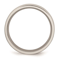 Titanium Flat 6mm Brushed Band | TB32 ,