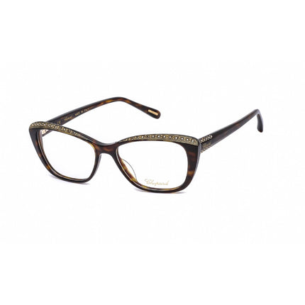 Chopard Women's Eyeglasses - Tortoise Acetate Cat Eye Full Rim Frame | VCH229S 0722 ,