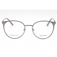 Guess Women's Eyeglasses - Matte Light Nickeltin Round Full Rim Frame | GU2913 011 ,