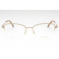 Emozioni Women's Eyeglasses - Gold Metal Butterfly Half Rim Frame | EM 4415 0J5G 00 ,