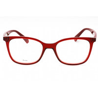 Polaroid Core Women's Eyeglasses - Red Plastic Square Full Rim Frame | PLD D423 C9A ,