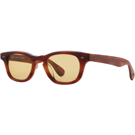 Garrett Leight Unisex Sunglasses - Vintage Burnt Tortoise Acetate | LO-B VINBRT/PMP ,