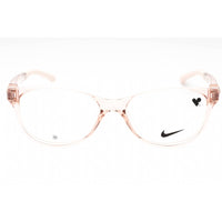Nike Women's Eyeglasses - Blush Plastic Oval Full Rim Frame | NIKE 7155 682 ,
