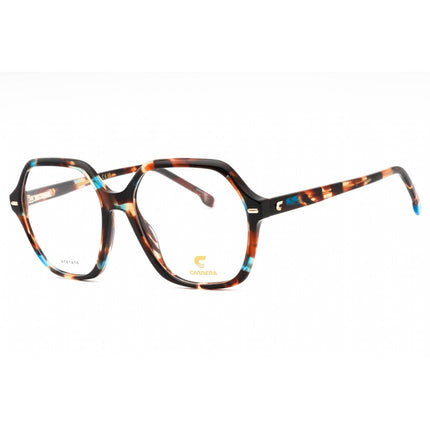 Carrera Women's Eyeglasses - Brown Blue Havana Plastic Frame | CARRERA 3032 0X8Q 00 ,