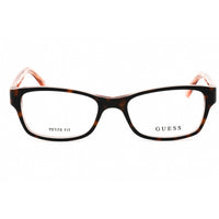 Guess Women's Eyeglasses - Havana/Other Acetate Cat Eye Full Rim Frame | GU2591 056 ,