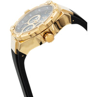 Invicta Women's Watch - Aviator Quartz Black MOP Dial Silicone Rubber Strap | 37303 ,