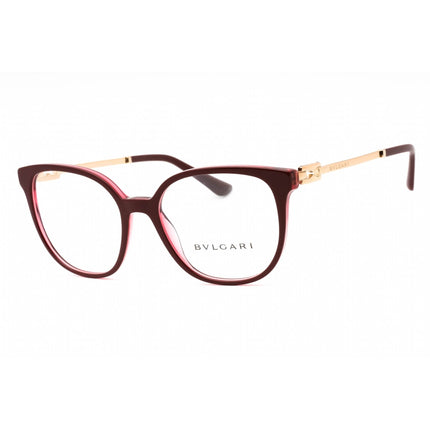 Bvlgari Women's Eyeglasses - Bordeaux Plastic Full Rim Cat Eye Frame | 0BV4212 5469 ,