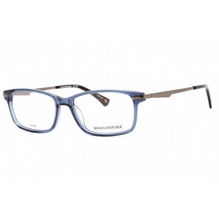 Banana Republic Men's Eyeglasses - Blue Crystal Rectangular Frame | Bernard 0OXZ 00 ,